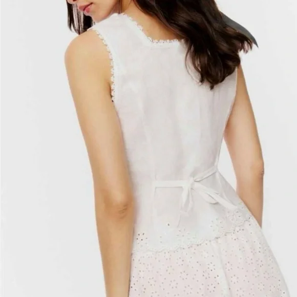 Reformation Lorie Linen top NWOT, size 6 - Picture 3 of 7